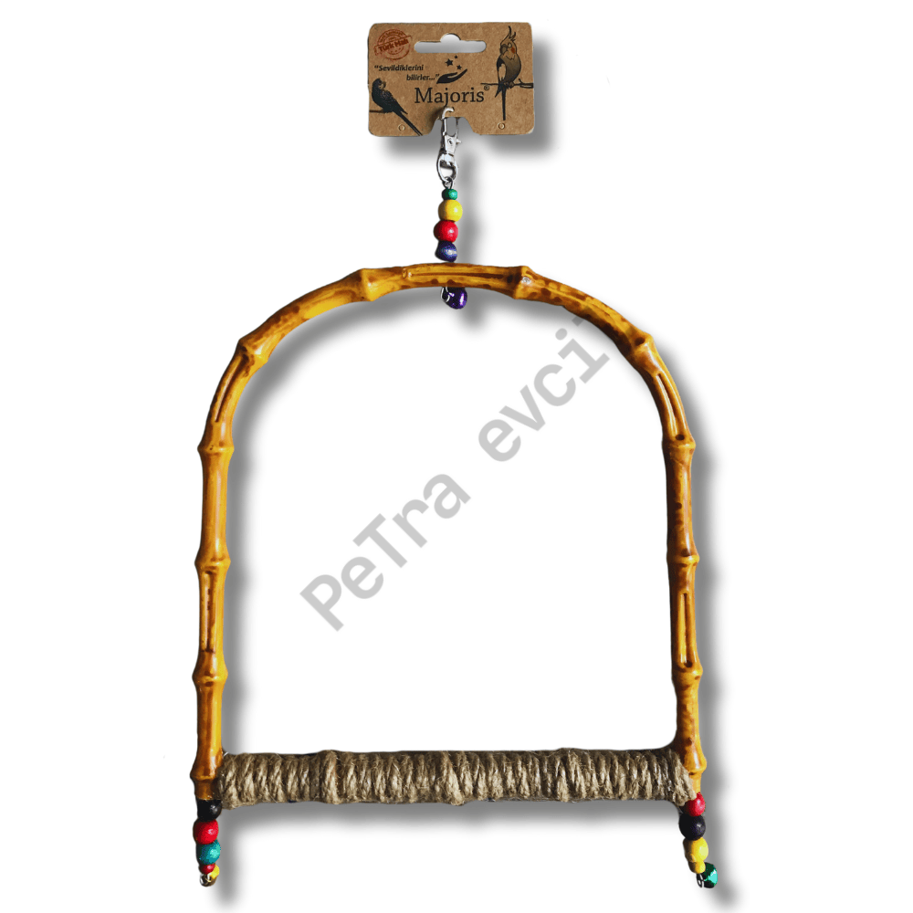 Büyük Bambu Papağan Salıncağı