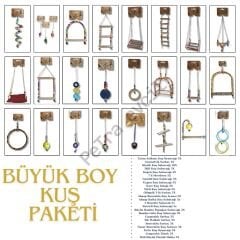 Büyük Boy Kuş Paketi 120 Parça