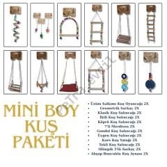 Mini Boy Kuş Paketi 24 Parça