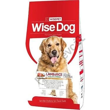Wise Dog Kuzu Etli ve Pirinçli Yetişkin Köpek Maması 15 Kg